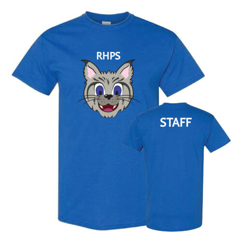 Gildan Men's Big Bobcat Staff Printed T-Shirt Thumbnail