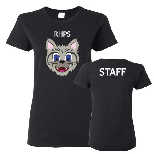 Gildan Women's Big Bobcat Staff Printed T-Shirt Thumbnail