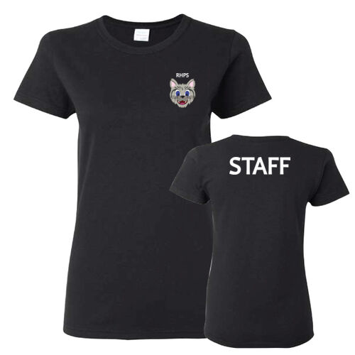 Gildan Women's Small Bobcat Staff Printed T-Shirt Thumbnail